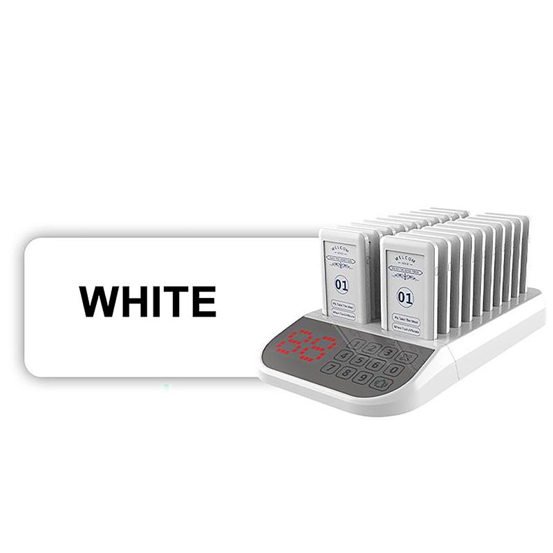 Wireless Restaurant Pager Queue Paging System Call Customer Queue Device Meal Extractor Queuing for Restaurant Cafe MilkTea Shop