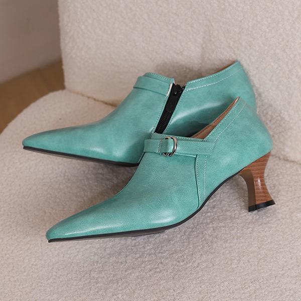 Red Brown Women Pumps High Heel Small Big Size 32 50