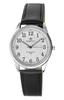Perfect Men' 455 Silver Case, Silver Dial, Black Strap