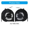 CPU Cooling Fan Laptop Internal Replacement Fan For T14 T490 T495 Notebook Brushless Motor Quiet Fan