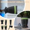 Outdoor Faucet Cover, Winter Faucet Antifreeze Cover, Reflective Strip, Heat Preservation And -icing Faucet Sleeve.