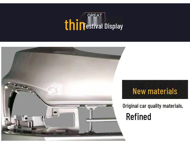 Передний бампер и окрашенная нижняя решетка для Geely Emgrand EC7 2017 года и Million Emgrand