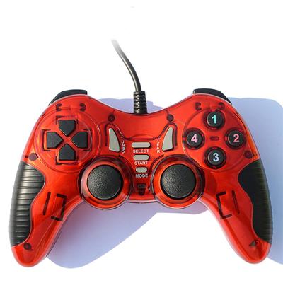 Игровой контроллер USB проводной для двух игроков Ручной геймпад для компьютера ПК Windows Джойстик Игровой геймпад Джойстик
