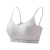 Summer thin seamless vest type sports development period child anti-light comfortable breathable high school student bra