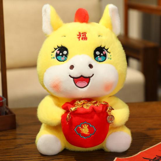 2026 год Лошади Плюшевая кукла Украшение Богатство Счастье Символ удачи Кукла Лошадь Подарок на Китайский Новый год