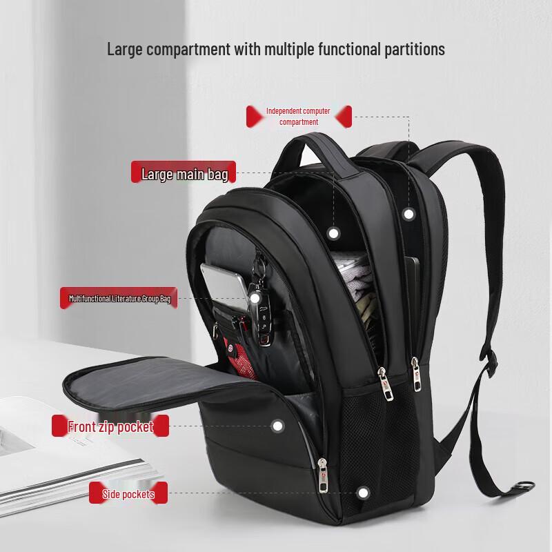 Деловой туристический рюкзак для ноутбука CROSSGEAR 17,3 дюйма