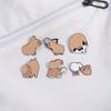 Cartoon Enamel Pins Turtle Cat Capybara Brooch Cute Pufferfish Animals Pins Lapel Badges Jewelry Gift For Kids Friends