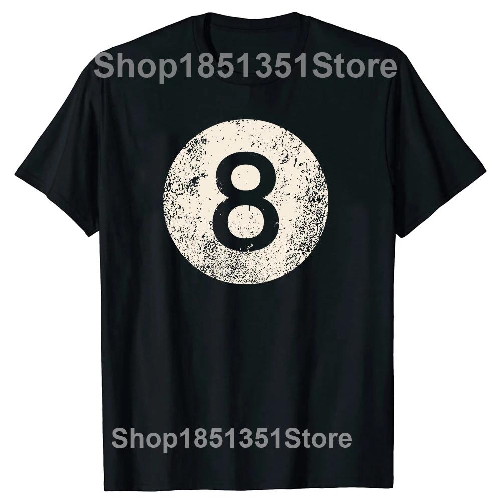 Funny Billiard Evolution Vintage Pool Classic T Shirt Summer Style Graphic Cotton Streetwear Short Sleeve Birthday Gifts T-shirt