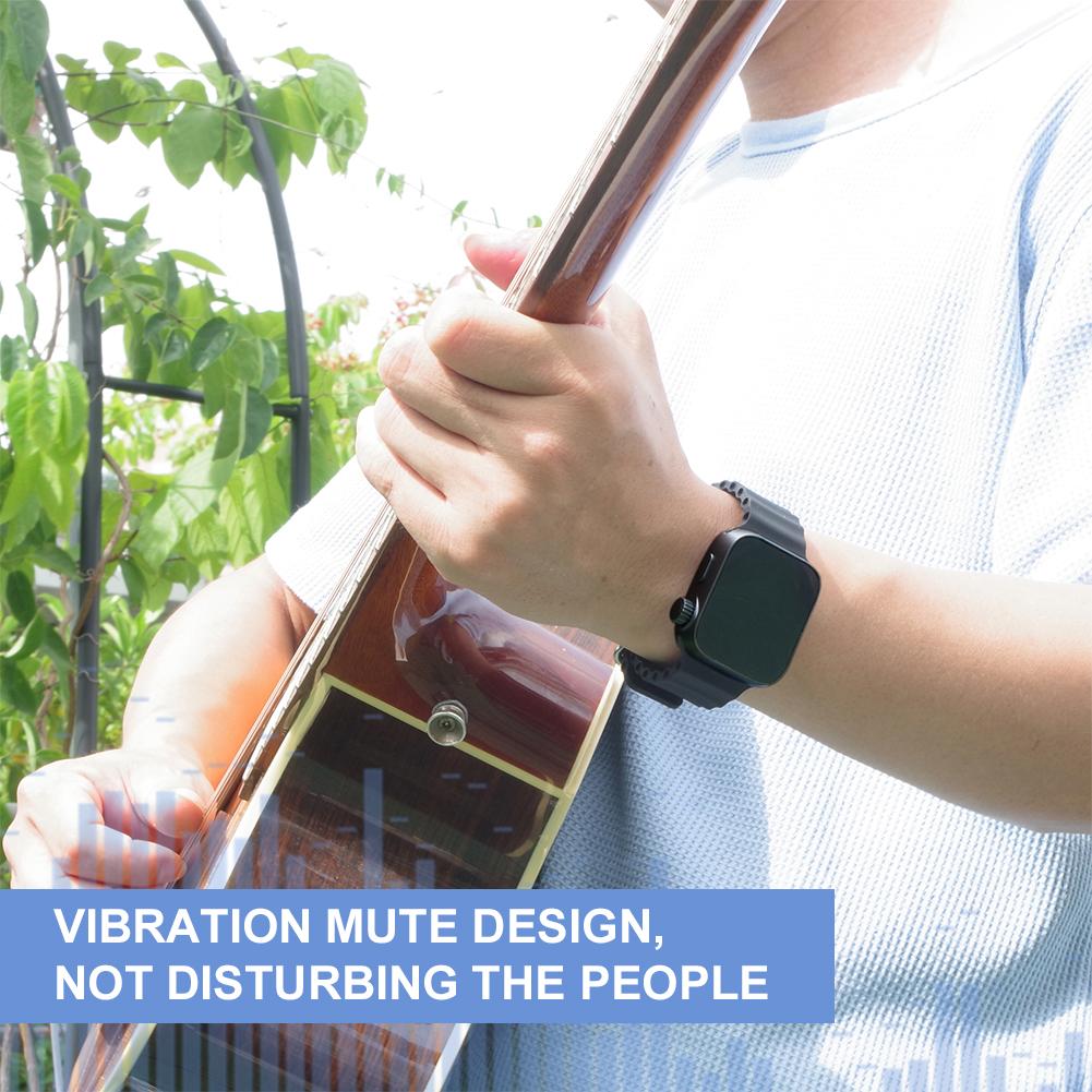 Носимый Вибрирующий Метроном для Спорта Бега Отсчета Тактов Часы Регулируемый Ремешок Для Всех Гитара Фортепиано Барабаны