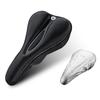 ROCKBROS Bicycle Saddle Cover Memory Foam Stays In and Silicone for and Cross Bikes Includes Waterproof Cover for Men and Women - Comfortable,