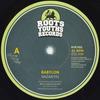 7inch Record NAZARITES - Babylon / Dubwise RYR7002 Roots Youths Re 2018 UK Reggae, Ska & Dub Used