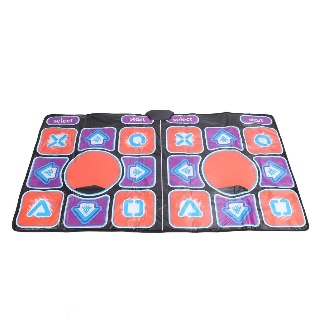 Беспроводной танцевальный коврик с высокой чувствительностью, портативный электронный танцевальный коврик для фитнеса