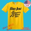 Bon Jovi Slippery When Wet Мужской Желтый Размер S-5XL