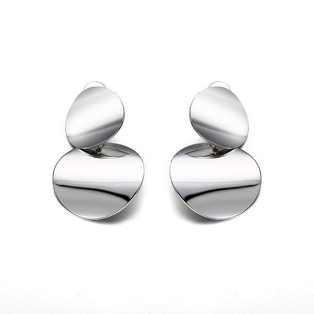 Серьги Hanzhishang Exaggerated Metal Element для женщин