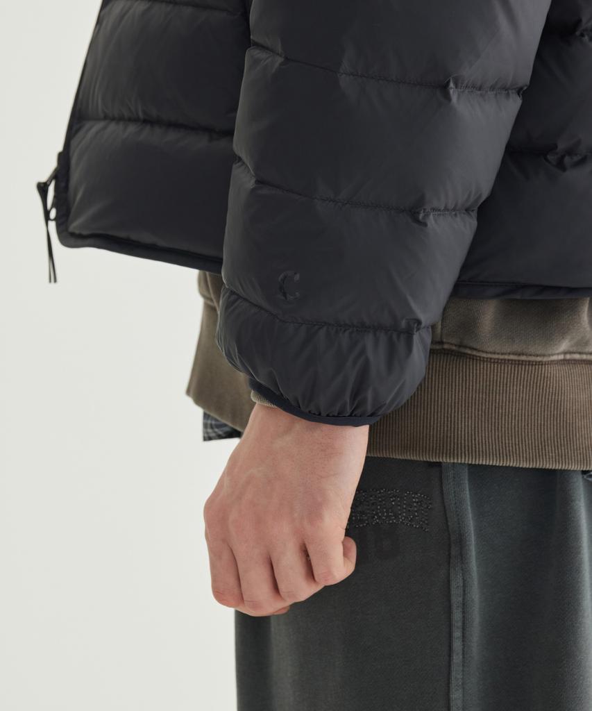 Covernat Cover Light Collarless Down Black
