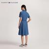 Tommy Hilfiger Women's Cotton Denim A-Line Shirt Dress