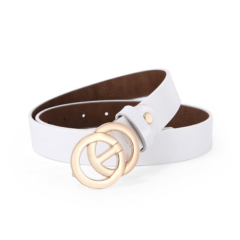 Женские роскошные дизайнерские брендовые ремни из натуральной кожи, высококачественные винтажные ремни с пряжкой для женских джинсов, повседневный ремешок для платья LB2207
