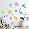 DIY Cartoon Wall Stickers Animal English Letters Astronaut Space Decals for Kids Room Nursery Living Room Decor Self Adhesive Vinyl Art