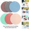 Kitchen Supplies Anti-Scalding Non-Slip Heat Resistant Mat Silicone Pot Holders Coaster Bowl Mat