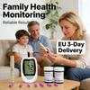 Набор для мониторинга здоровья семьи – Доверенная точность, Простота использования, Низкостоимостные полоски, Сертифицировано CE, Доставка по ЕС за 3 дня
