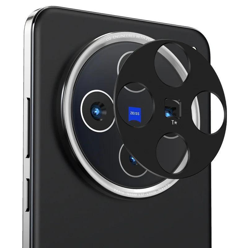 Для Vivo X200 Pro Mini задняя крышка объектива камеры чехол для VivoX200 X200Promini задняя алюминиевая сплав металлическая защитная пленка для камеры