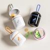 Two Compartments Pill Storage Box Plastic Pill Dispensing Box Portable Pill Box  Pill Storage