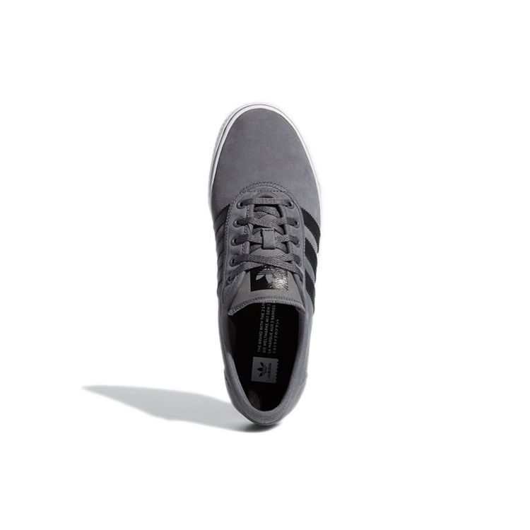 adidas Originals Adiease Удобные Прочные Низкие Кеды для Скейтбординга Мужские Кроссовки Серые Черные EE6108