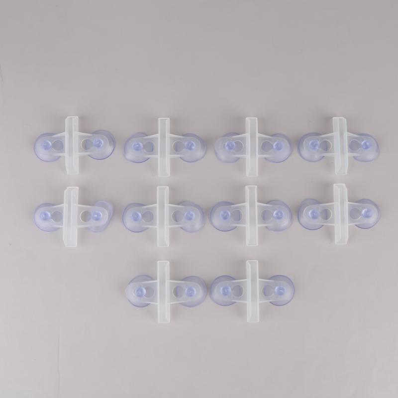 10 шт. Изоляционная пластина для аквариума, Разделитель для рыб для аквариума, Зажим, Черная присоска, Держатель-разделитель, Кронштейн, Держатель пластикового листа