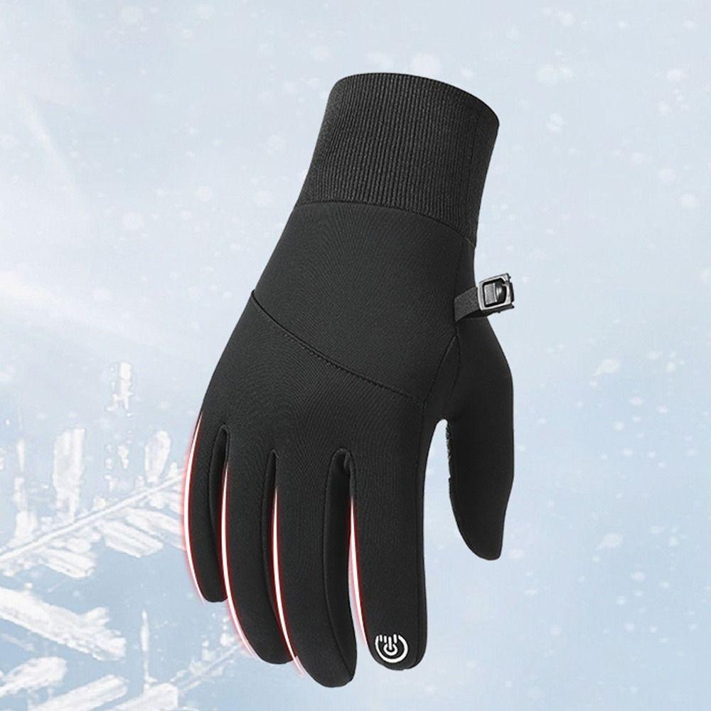Touchscreen Sports Mittens Warm Outdoor Riding Mittens Multifunction Winter Gloves  Men Women