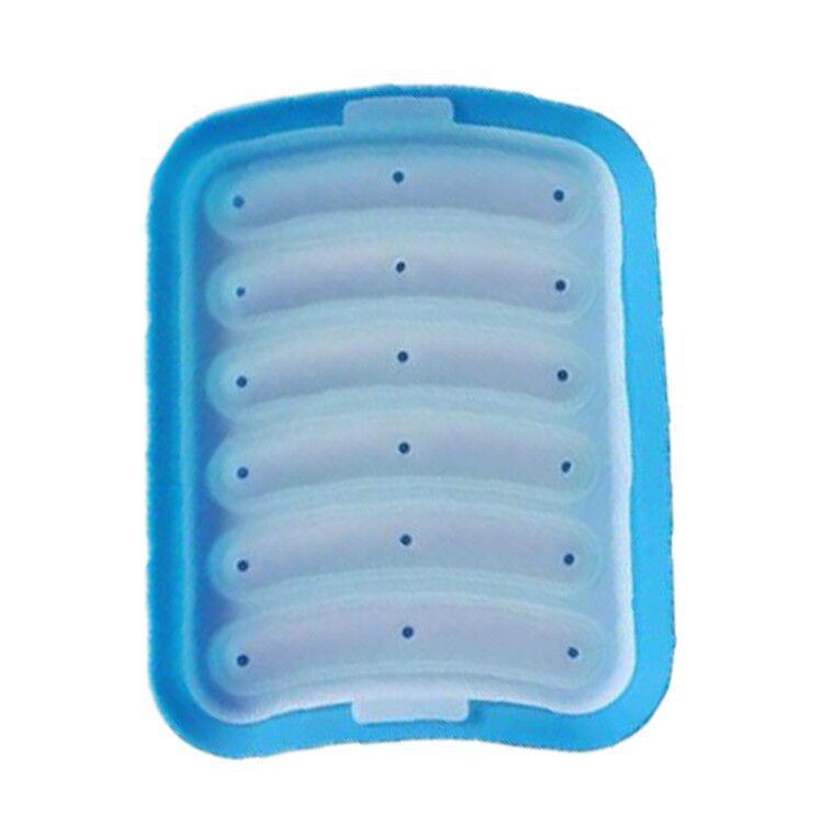 Силиконовая форма для хот-догов и сосисок для домашнего детского питания