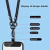 Neck Hanging 3-in-1 Phone Lanyard Adjustable Length Crossbody Phone Strap  Men Women