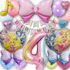 MON Teriar Kimi To Idol PreCure Birthday Decoration Set In PreCure Kimi PreCure Balloons and Includes and Purple Musical Perfect for and Elementary