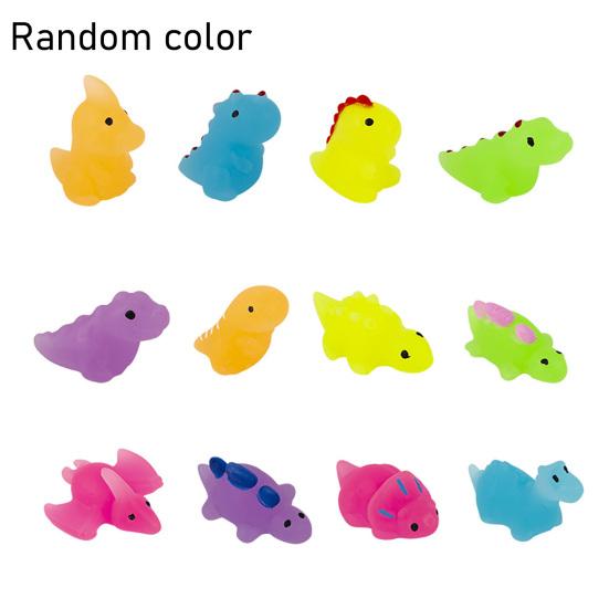 Mini Dinosaur Squeeze Toy Anxiety Relief Cartoon Dino Sensory Toy Soft Stretchy Stress Ball Home Office Worker Relaxation