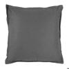 Серая хлопковая подушка 40x40