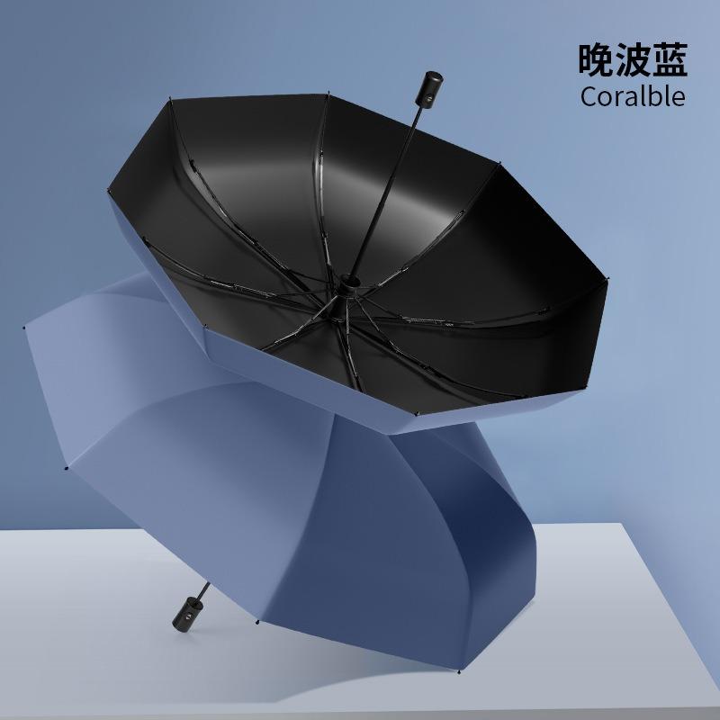 Деловой большой зонт обратного сложения, утолщенный и увеличенный мужской зонт от солнца, анти-ультрафиолетовый женский солнцезащитный зонт, оборудование для зонтов, лидер продаж