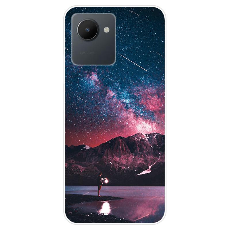 Для Realme C30S C 30S RealmeC30S чехол Мягкая силиконовая задняя крышка Чехол для телефона с рисунком из мультфильма Разнообразие