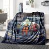 Naruto Character Personalized Text Blanket Lightweight Personalized Blanket Comfortable Great for Chair Office Nap Office Chair Four Seasons Universal