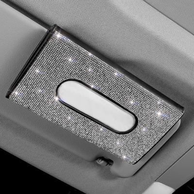 Новый автомобильный Sunboard Алмазная коробка для салфеток, автомобильная насосная бумажная коробка, цветная алмазная машина, полная дрель, бумажный мешок для салфеток