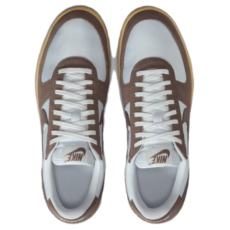 Nike Полевые износостойкие низкие повседневные кроссовки мужские бело-коричневые кроссовки HF3165-003