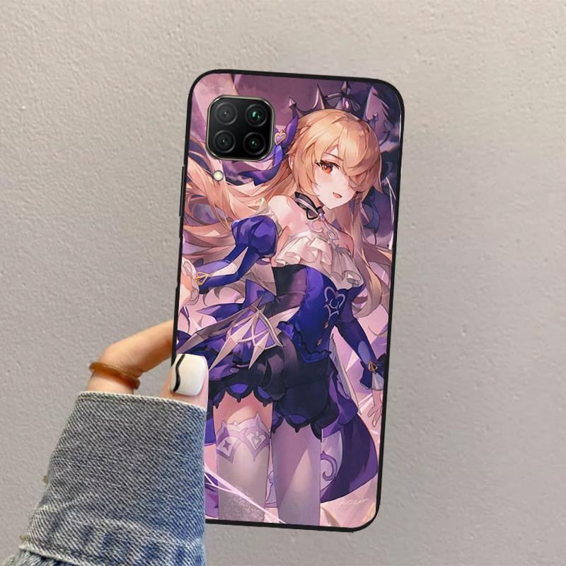 Чехол Genshin Impact для Huawei Nova Y73 Y72 Y61 Y91 Y70 Y60 Y90 12s 12i 11i 8i 9 10 SE P30 P40 Lite P60 Pro
