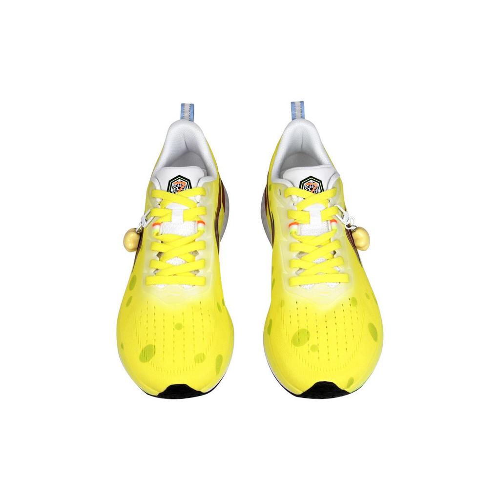 Li Ning Red Hare 7 Амортизирующие Скользкие Устойчивые к истиранию Низкие Повседневные Беговые Кроссовки Мужские Желто-Коричневые ARPU003-2(КомандаJ-)