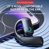 180° Rotation Single Headphone For Left and Right Ear Ear-Hook Headset HiFi Music HD Microphone Low Latency Transmission