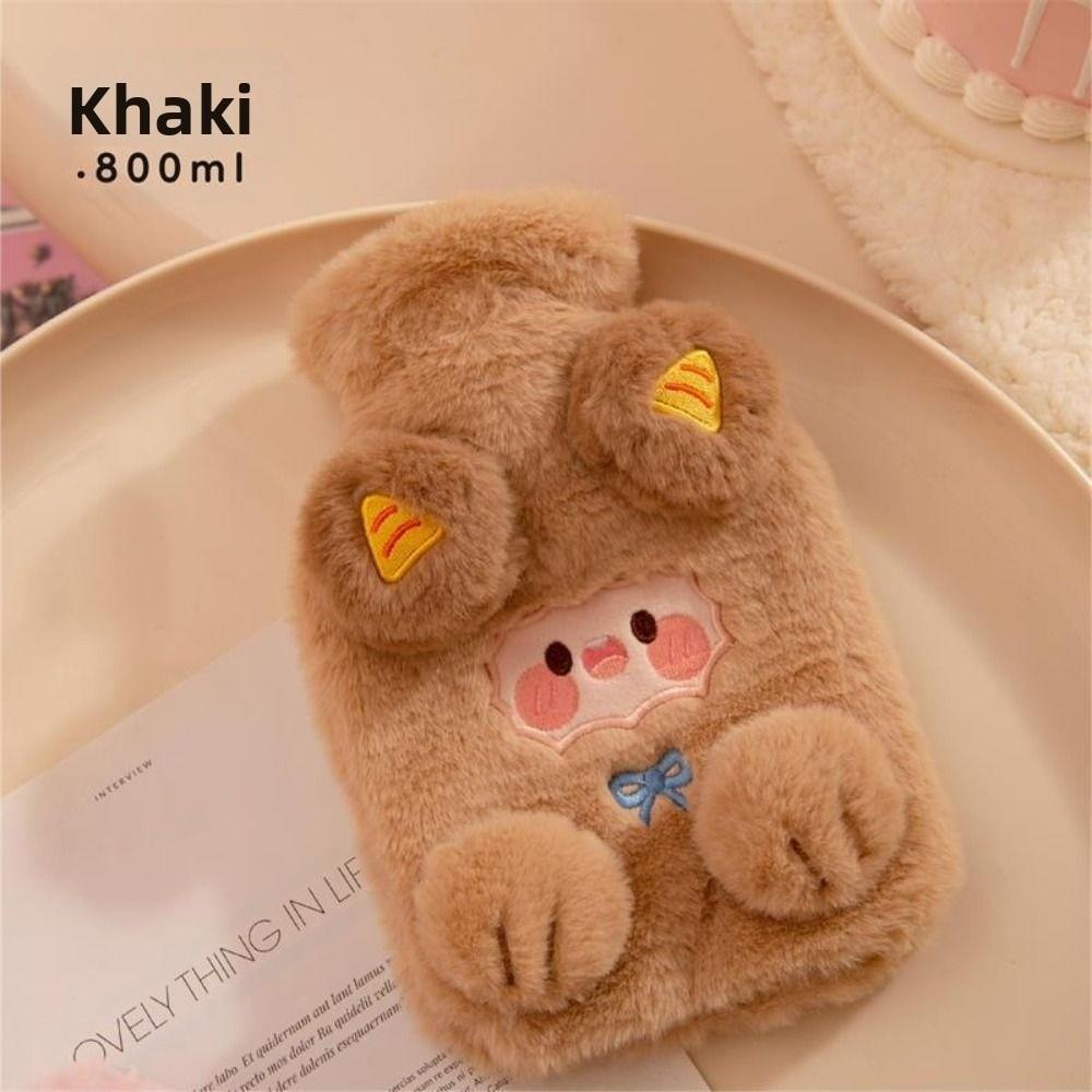 Cartoon Warm Water Bag Lamb Pattern Hand Warmers Warming Products Hot Water Bottles Bed