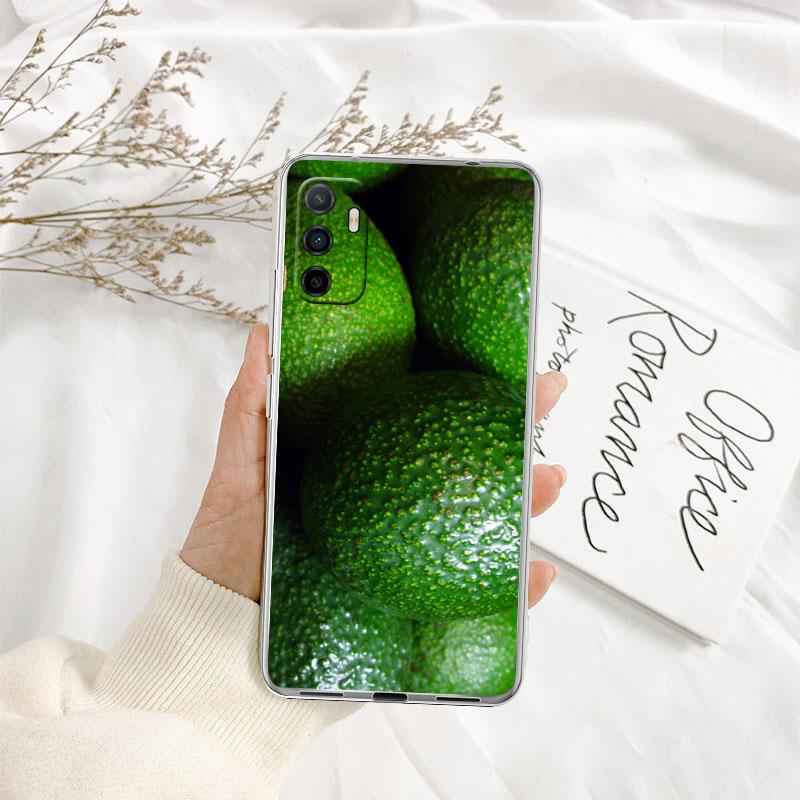IK8 Avocado fruit art Transparent Phone Case for Motorola Moto Edge 20 30 40 50 S30 Fusion Ultra Pro Neo Lite + G200 G23