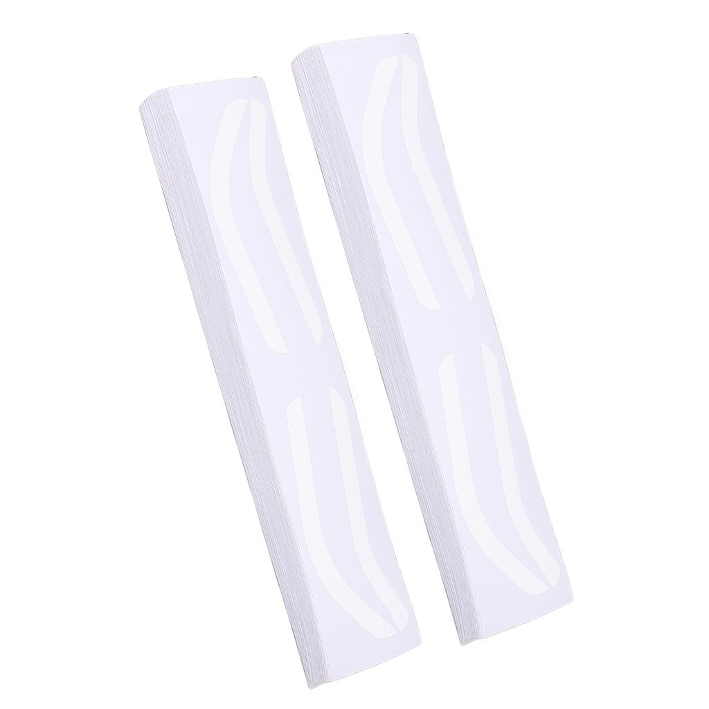 100 Sheet Brow Stencil Stickers Disposable Safe Hygienic Shaping Positioning Adhesive Eyebrow Template Stickers for
