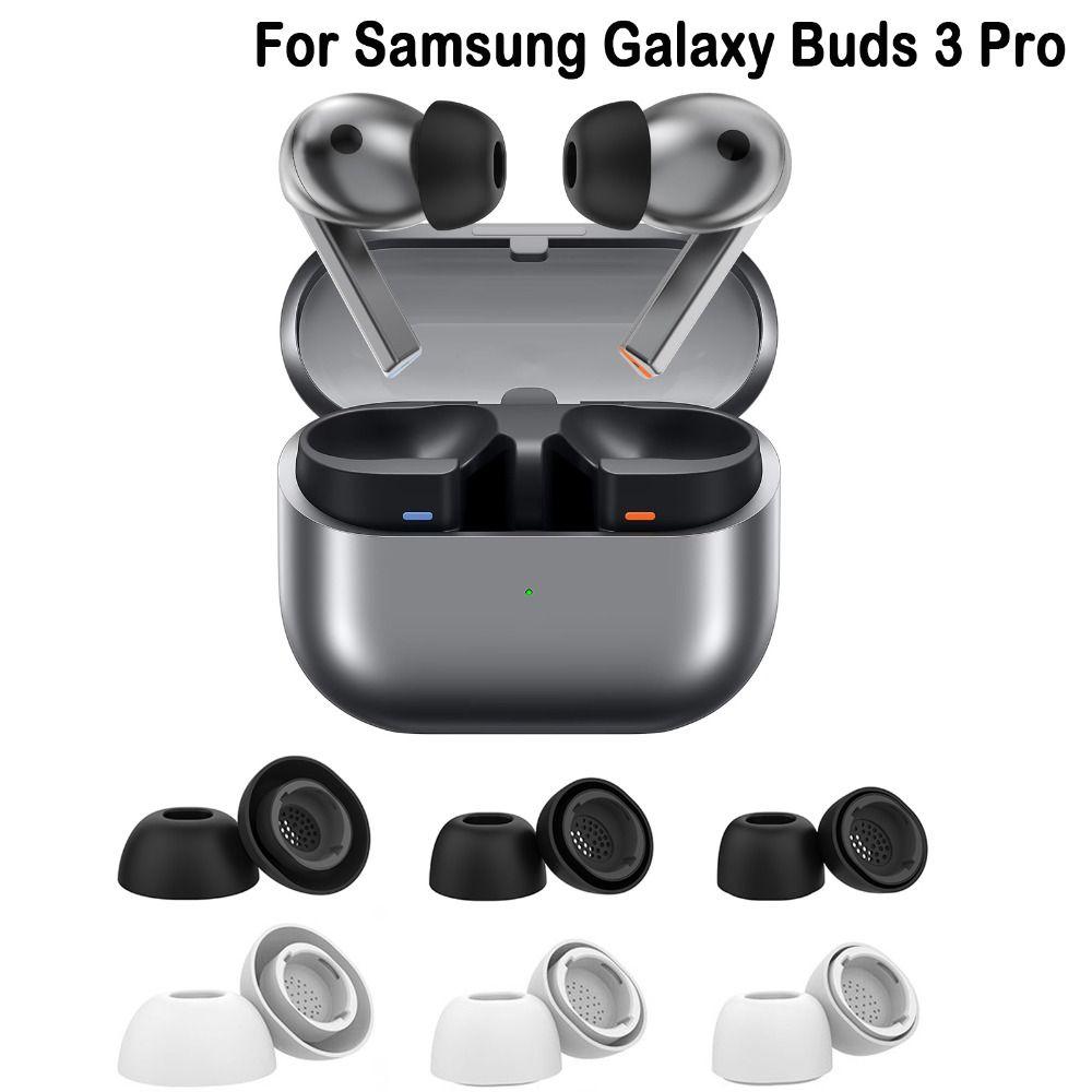 1Pair Silicone Earphone Eartips Ear Plugs for Samsung Galaxy Buds 3 Pro Earphone Accessories