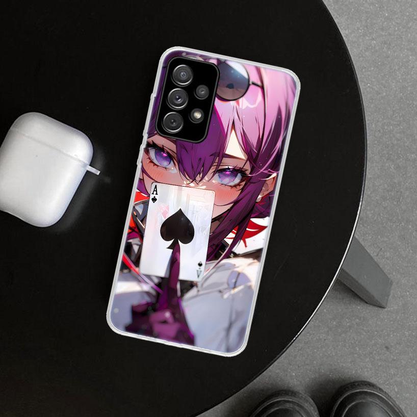 Чехол для телефона Honkai Star Rail Kafka для Samsung Galaxy A17 A16 A26 A36 A56 A57 A37 A15 A25 A35 A55 A14 A24 A34 A54 A13 A23 A33 A53
