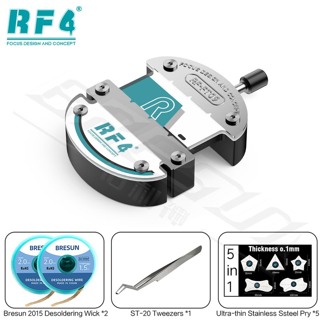 RF4 CNC Плата PCB Зажимные Инструменты для Мобильных Телефонов CPU IC Чип Держатель Прецизионных Компонентов Ремонт Пайка Регулируемый Зажимные наборы