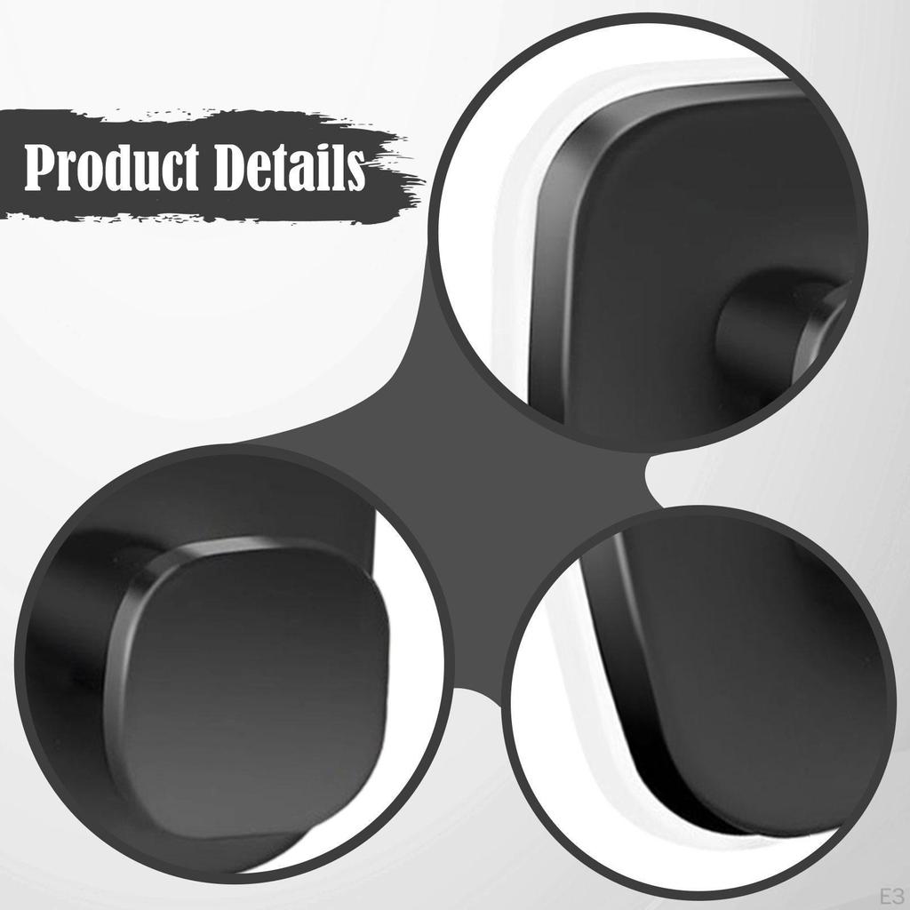 Набор из 2 штук нержавеющих крючков на присосках, устойчивых к ржавчине, для венков в гостиной