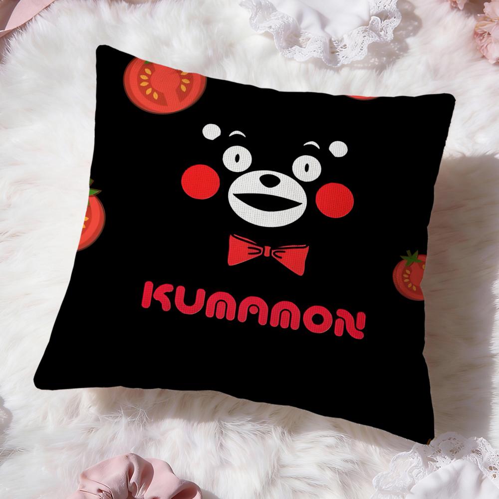 Милая наволочка K-kumamonS Премиум-комфорт Двусторонняя наволочка - Дизайн "Два в одном" для любой комнаты и салона автомобиля